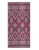 SAND CLOUD Sand Cloud Beach Towels, vibrant beach towel with turtle and shell patterns in maroon, pink, and grey colors.