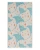 SAND CLOUD Sand Cloud Beach Towels, colorful beach towel with a pattern of blue manta rays and orange diamonds.