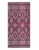 Sand Cloud Beach Towels, colorful beach towel with geometric and turtle patterns in shades of pink, purple, and light blue.