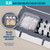 Engel UltraLite Cooler, injection-molded cooler with internal wire racks for dry storage, includes pullout, hanging basket, and divider to keep items dry and separate.