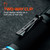 NEBO Nebo Blueline 600 Flex Flashlight, close-up of the flashlight with a two-way clip for belt or hat attachment.
