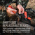 TRUE True Swift Edge 4" Fast Flip TPR Handle Knife, close-up of a person holding the folding knife with a camouflage background and camping gear.