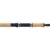 CASHION Cashion Element Z2 Inshore 7'6" Multi-Purpose Rod, image shows a close-up of the fishing rod's handle and reel seat, with wooden grip and black and silver reel components.