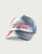 HUK Huk United Foam Trucker, navy and white trucker cap with USA flag and star design
