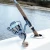 TOADFISH Toadfish Stono Combo, fishing rod and reel set mounted on a boat with water in the background.