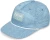 COSTA Costa Printed Unstructured Hat, light blue cap with swirl pattern and a patch on the front reading 'COSTA BORN ON THE WATERS'.