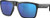 COSTA Costa Paunch XL sunglasses, black frame with blue mirrored lenses.
