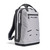 PLANO MOLDING COMPANY Plano Weekend Tackle Backpack, a gray and black outdoor backpack with multiple compartments and sturdy straps.