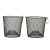 PROMAR Promar TR-601 Minnow/Crawfish Trap, two black wire mesh traps with cylindrical shape and metal loop handle for fishing bait and trapping minnow or crawfish.