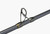 Penn Fishing Tackles Penn Battalion III Conventional Surf Rod, close-up of the fishing rod's guide ring and graphite body.