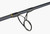 Penn FISHING TACKLE Penn Battalion III Spinning Surf Rod, close-up of the black fishing rod with a reel guide and textured handle.