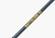 Penn Fishing Tackle Penn Battalion III Spinning Surf Rod, close-up view of the black rod with yellow lettering on a plain background.