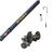 F&F 13' Penn Battalion III/Penn Squall II 15 SD Rigged & Ready Combo, fishing rod, fishing reel, and accessories for saltwater fishing.