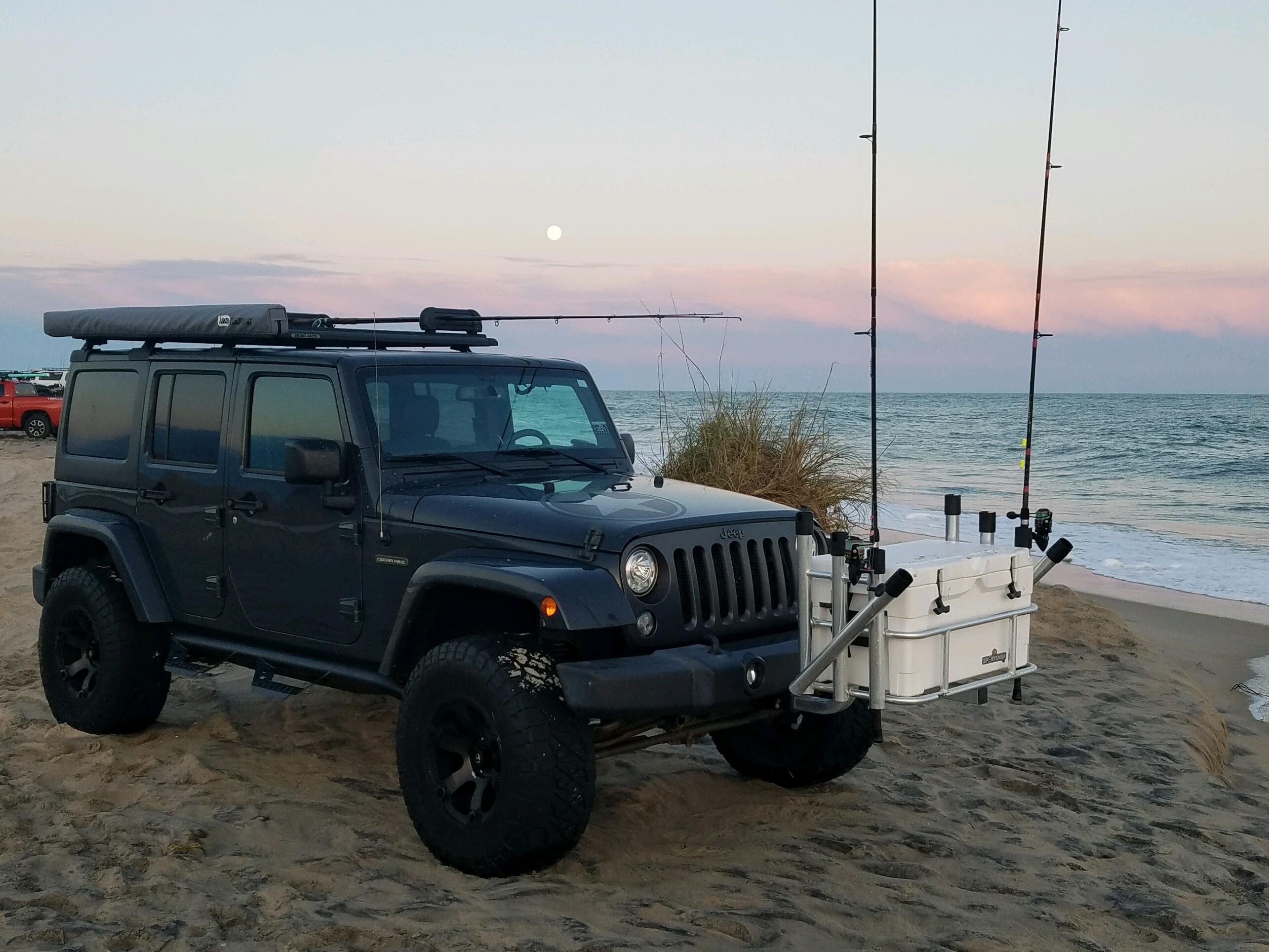 Hatteras Island beach scene