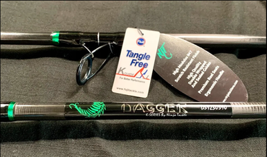 Ninja Tackle Dagger 9' 1-4oz Rod K-Series RODS