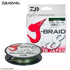 DAIWA　HERA　X8 Daiwa J-Braid x8 Grand Braided Line - 80 lb. - 550 yd