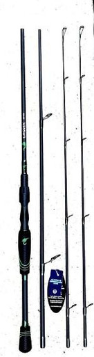 Ninja Tackle 7' Dagger 4-Piece Travel Spinning Rod | Frank & Fran's