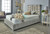 Vida Gold Strip Panel Bed Frame