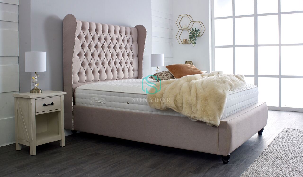 Mayfair Chesterfield Wingback Bed Frame
