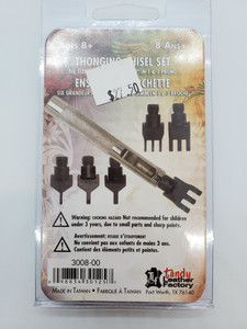 Thonging Chisel Set