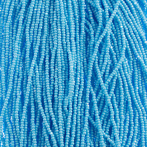 13/0 Opaque Light Blue Luster 13g