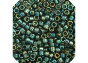 Green AB Gold Luster