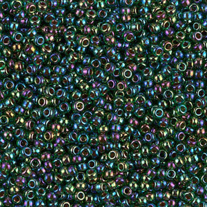 Emerald Fuchsia Lined AB