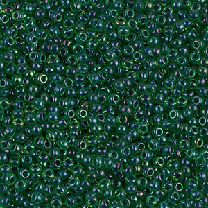 Dark Blue Lined Green AB