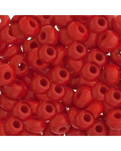 2/0 Opaque Red 22g