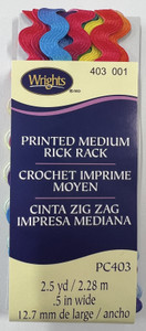 Medium Rick Rack - Rainbow