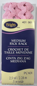 Medium Rick Rack - Pink