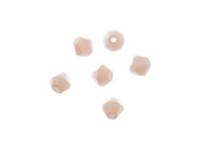 Crystal Lane DIY - Bicone 4mm 2 Strand 7in - Opaque Light Cream