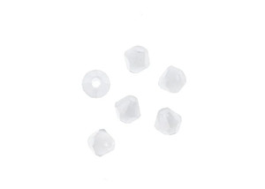 Crystal Lane DIY - Bicone 4mm 2 Strand 7in - Opaque White