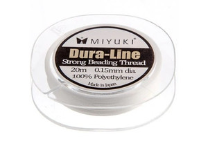 Miyuki Dura-Line 0.15mm x 20m - Crystal Clear