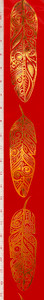 Jackie Traverse - Feather Ribbon - Copper Red