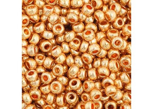 Czech 11/0 Metallic Gold 22g