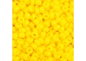 Czech 11/0 Opaque Lemon Yellow 22g