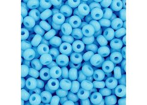 Czech 11/0 Opaque Light Blue 22g