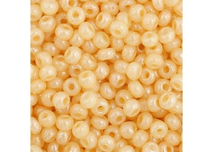 Czech 11/0 Opaque Ivory Pearl 22g