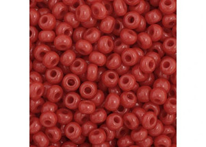 Czech 11/0 Opaque Dark Red 22g