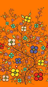 Audrey Armstrong - Abundance Single Border - 02 - Orange