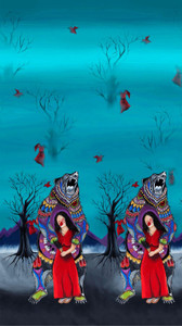 Jessica Somers - Ganawenda A Tribute to MMIWG - Single Border - 02 - Teal