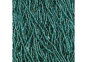 12/0 3-Cut Silver-lined Green Teal 10g
