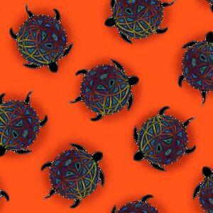 Betty Albert - Turtle - Orange