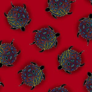 Betty Albert - Turtle - Red