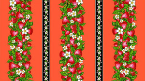 Carla Joseph - Strawberry Dreamcatcher - Stripe - Coral