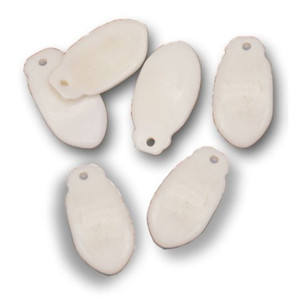 Bone Elk Teeth - 25 Pieces