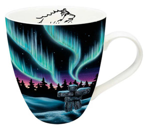 Sky Dance - Inukshuk - Amy Keller-Rempp - 18oz Mug