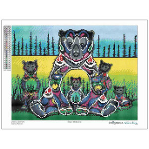 Bear Medicine - Jessica Somers - Diamond Art Kit