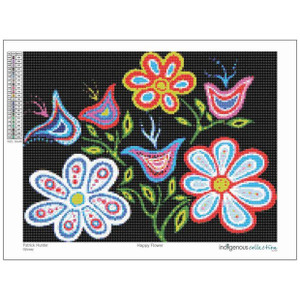 Happy Flower - Patrick Hunter - Diamond Art Kit